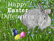 Happy Easter Differences