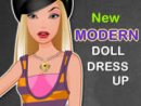 New Modern Doll Dress Up