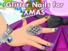 Glitter Nails for XMAS