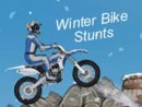Winter Bike Stunts