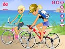 Maria and Sofia Go Biking