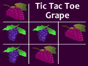 Tic Tac Toe Grape