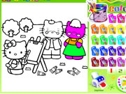 Coloring Kitty