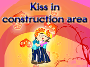 Kiss in Construction Area